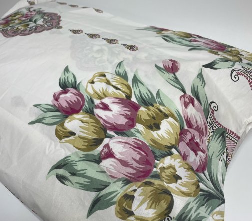 Наволочка Поплин (50*70) bouquet of tulips